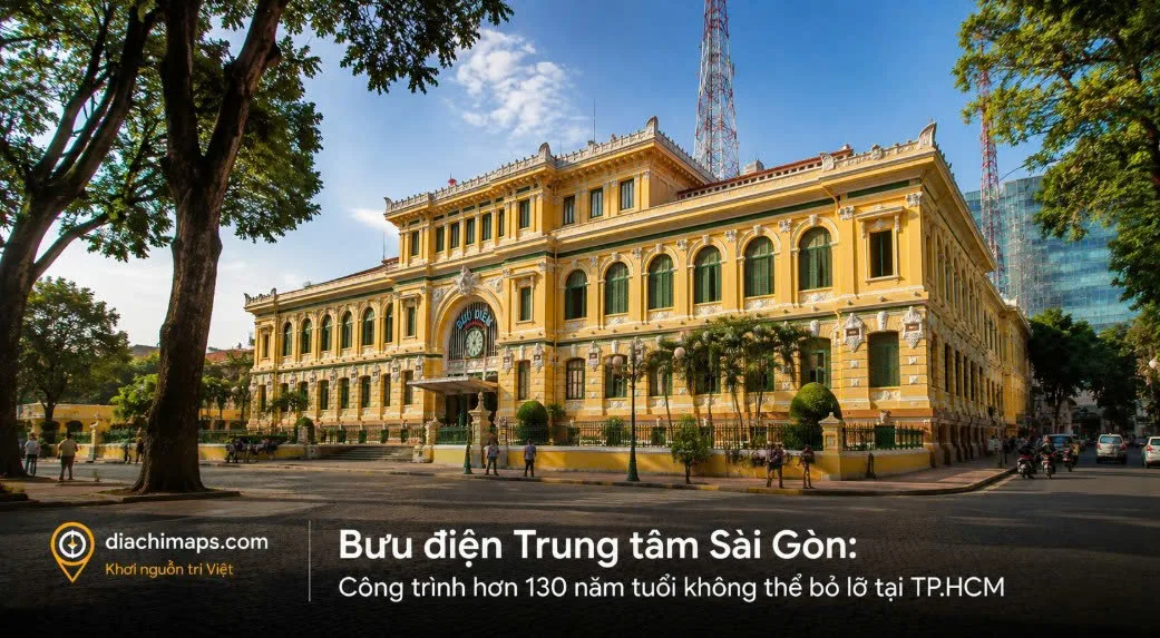 Buu dien trung tam sai gon tphcm diachimaps